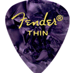 Fender 351 Pick Purple Moto Thin (12 Pack)