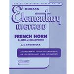 Rubank Elementary F Horn Method