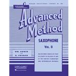 Rubank Advanced Saxophone Method Vol.2