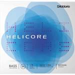 Helicore Orchestral Bass String Set- 1/8, Medium Tension