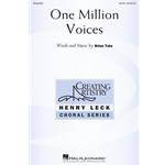 One Million Voices SATB Brian Tate