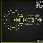 Cleartone Acoustic Strings – Custom Light 11-52