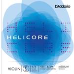 D'Addario Helicore E String Medium 4/4 Violin