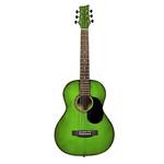 Beaver Creek BCTD601 3/4 Acoustic Guitar Trans Green