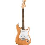 Fender Squier Affinity Stratocaster Guitar Natural Wood