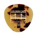 Golden Gate MP-32 Deluxe Rounded Triangle Flat Pick – Stiff (12)