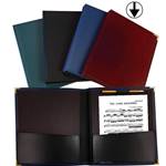 Leatherette Burgundy Band Folder