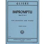 Gliere Impromptu Op. 35 No. 9 Bassoon & Piano