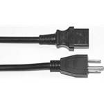 3-Prong Grounded 8' Power Cord