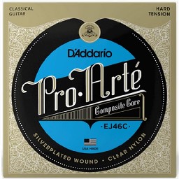 D'Addario EJ46C Composite Core Classical Guitar Strings Hard Tension