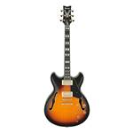 Ibanez JSM10-VYS John Scofield Signature Hollow Body Guitar- Vintage Yellow Sunburst