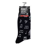 Perri's Music Notes Men's Socks