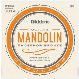 D'Addario EJ80 Octave Mandolin String Set 12-46