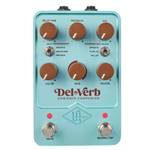 Universal Audio Del-Verb Reverb Companion Effects Pedal - Unleash Studio-Quality Tones for Your Guitar