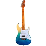 Jet JS450 Electric Guitar Transparent Blue