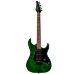 Jet JS-450-TGR-R Electric Guitar Transparent Green