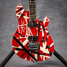 EVH Wolfgang Special Red Black and White