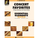 Concert Favorites Vol.1 Bari Sax