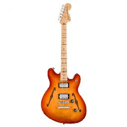 Squier Affinity Series® Starcaster® Deluxe, Maple Fingerboard, Sienna Sunburst