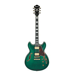 Ibanez AS93FMTMG Artcore Expressionist Electric Guitar - Transparent Moss Green