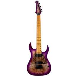Spira S-457 TPP Electric Guitar 7 String - Purple
