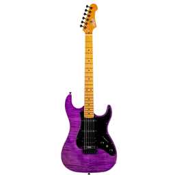 Jet JS-600-TPP Electric Guitar Transparent Purple