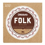 D'Addario EJ32C Folk Nylon Guitar String Set