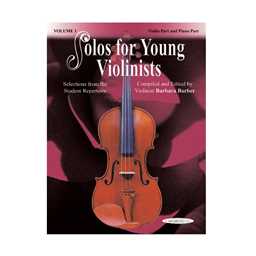 Solos for Young Violinists Violin & Piano - Volume 1