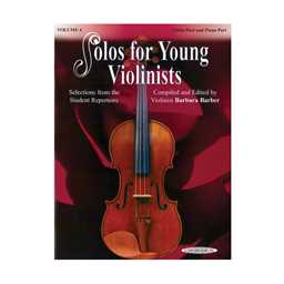 Solos for Young Violinists Violin & Piano - Volume 4