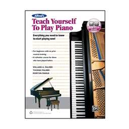 Alfred's Teach Yourself to Play Piano - Book/Online Audio
