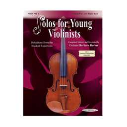 Solos for Young Violinists Violin & Piano - Volume 6