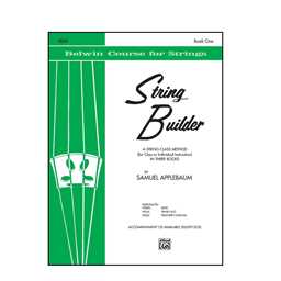 String Builder for Cello - Book 1