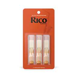 Rico 3 Pack Alto Sax Reeds #3