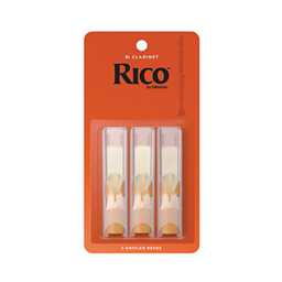 Rico 3 Pack Clarinet Reeds #3