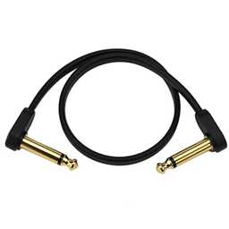 D'Addario 1 Foot Flat Patch Cable RA-RA