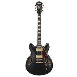 Ibanez AS73GBKF Ibanez AS Artcore Electric Guitar  - Black Flat
