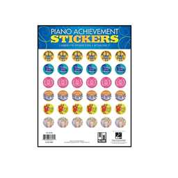 Piano Achievement Stickers (Pack of 96)