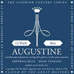 Augustine Imperial Blue Medium Tension Classical Nylon Guitar Strings