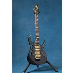 Ibanez PIA3761XB Steve Vai Signature 6 String Electric Guitar w/Case - Onyx Black