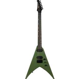 Spira V-400 V Style Electric Guitar - Satin Green