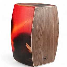 GMP Pro Bass Port Cajon - Abstract Orange