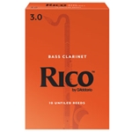 Rico Bass Clarinet Reeds (10) #1.5