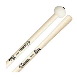 Vic Firth MB1H Corpsmaster Small Hard Felt Marching Bass Drum Mallets