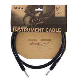 D'Addario Classic Series Instrument Cable - 5 feet