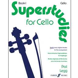 Superstudies for Cello Book 1 - Pat Legg