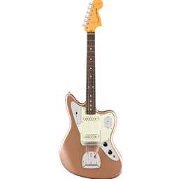 Fender American Professional Classic Jaguar®, Rosewood Fingerboard, Faded Firemist Gold