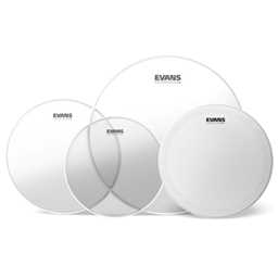 EVANS EPP-G2HDD-R G2 Clear Rock Pack (10", 12", 16") with 14" HD Dry Snare Batter