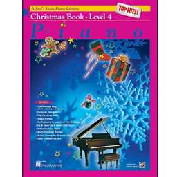 Alfred's Basic Piano Library: Top Hits! Christmas Book 4