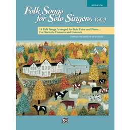 Folk Songs for Solo Singers, Vol. 2 - Medium Low Voice