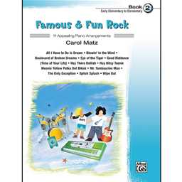 Famous & Fun Rock, Book 2